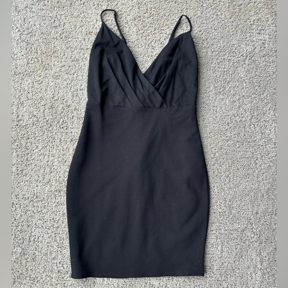 Lulus So Good Black Sleeveless Cutout Bodycon Dress